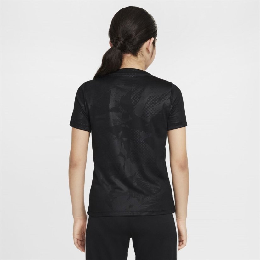 Nike Liverpool Academy Pro Third Pre Match Shirt 2024 2025 Juniors Black