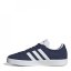 adidas VL Court Suede Womens Court Shoes Navy/White