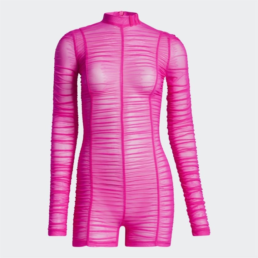 adidas x IVY PARK Mesh Romper Womens Pink
