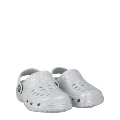 Hot Tuna Cloggs Infants Silver Glitter