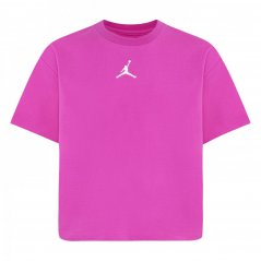 Air Jordan Jordan Jumpman Cropped T-Shirt Junior Girls Laser Fuschia