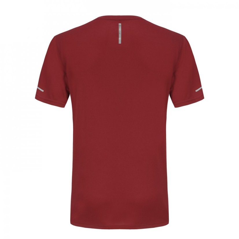 Karrimor Run Short Sleeve T Shirt Mens Maroon Red