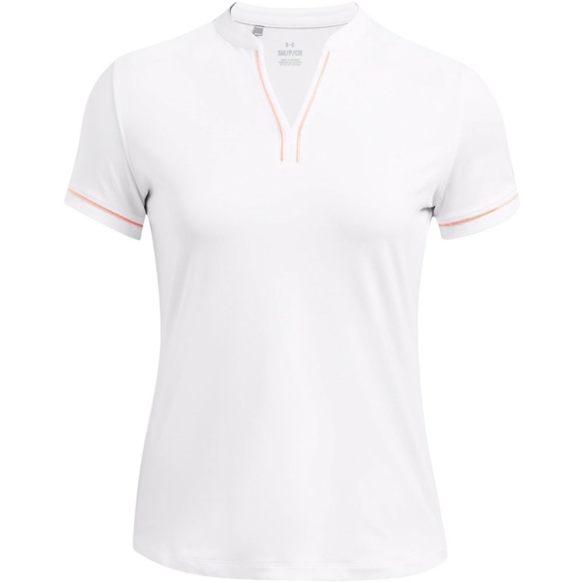 Under Armour Women's Short Sleeve Performance Polo Shirt White