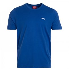 Slazenger Plain pánske tričko Royal Blue
