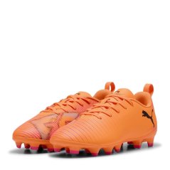 Puma Unisex Kids' Future 8 Play Firm Ground Football Boots Ht Fr-Blk-Rvsh