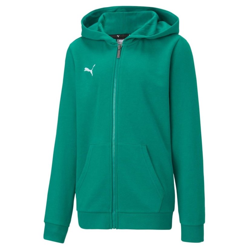Puma TeamGOAL 23 Casuals Hooded Jacket Green
