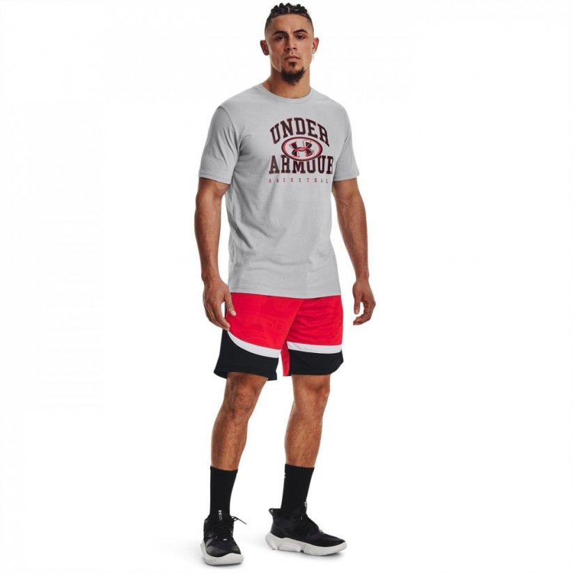 Under Armour Heatwave Hoops Shorts Red / / White