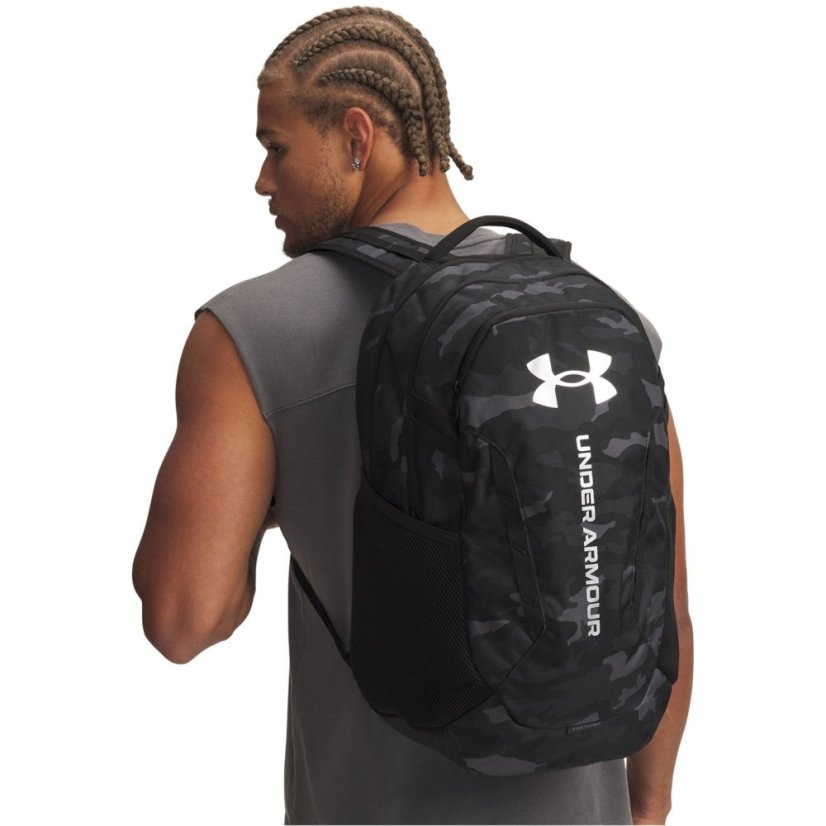 Under Armour Adults Hustle.0 Backpack Black/Silver
