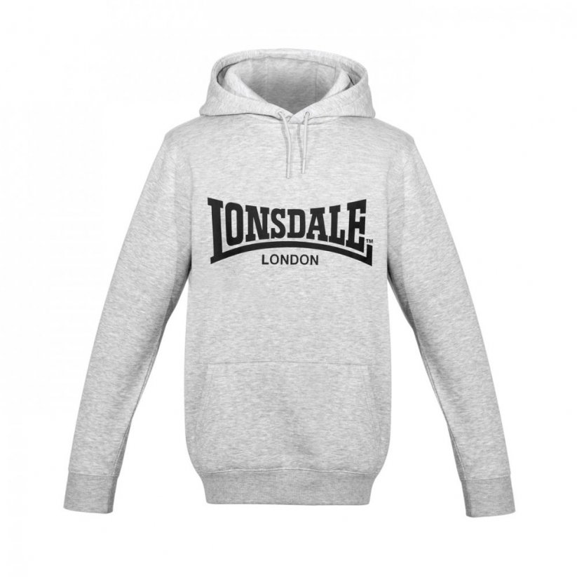 Lonsdale Essential OTH pánská mikina Grey M