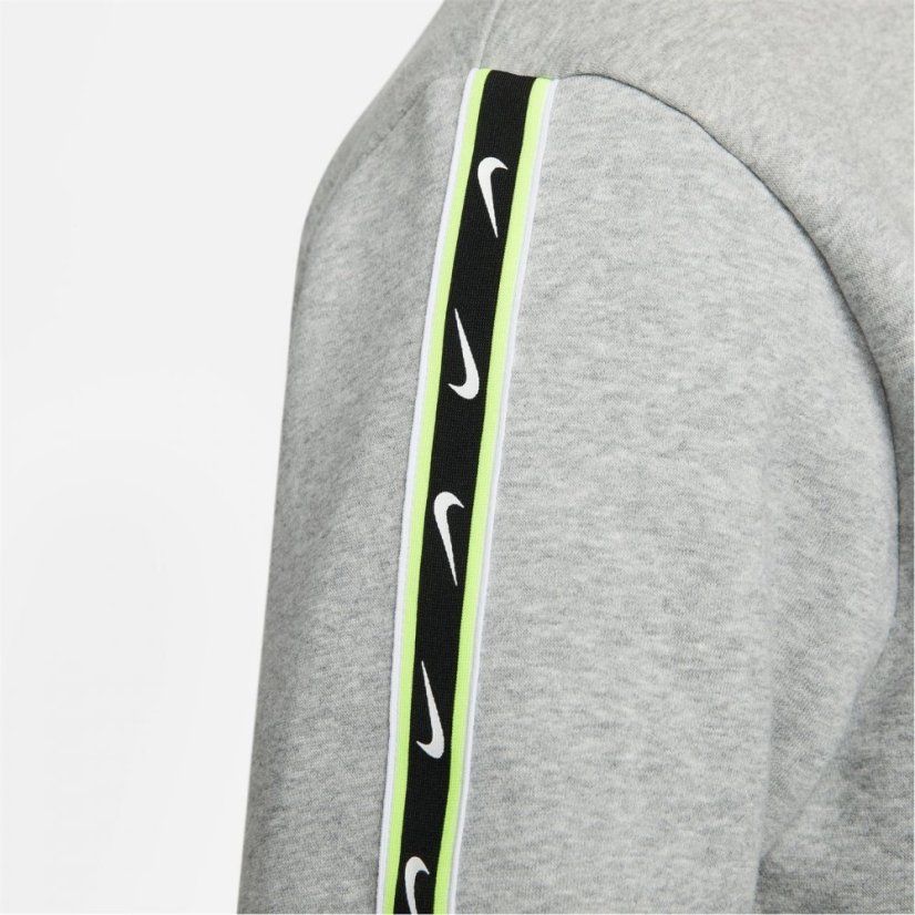 Nike Sportswear Repeat Men's Fleece Sweatshirt Grey Heather