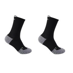 Karrimor Men's Running Crew Socks Black/Fluo