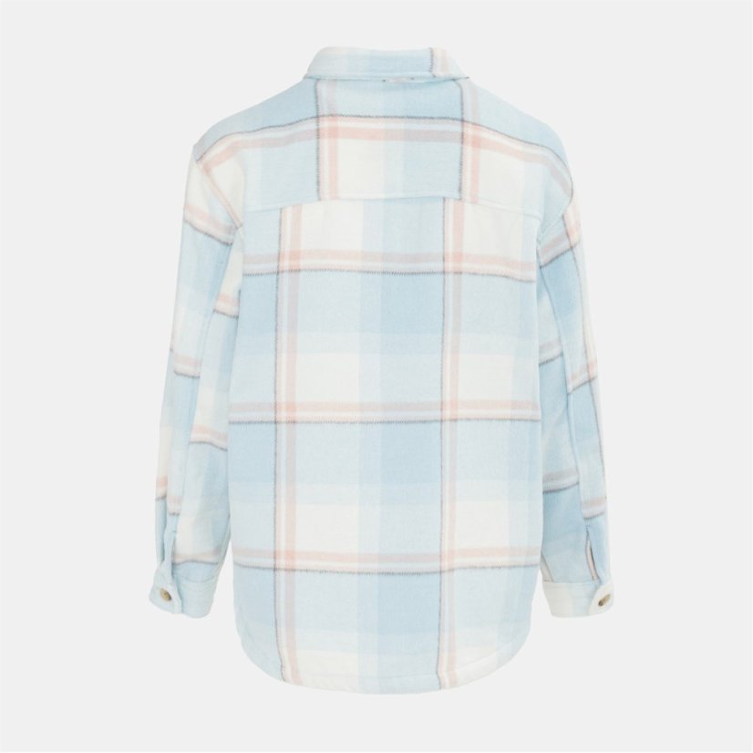 Miso Wool Shirt Ladies Light Blue