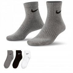 Nike Everyday Lightweight Training Ankle Socks (3 Pairs) Multi