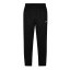 Slazenger Open Hem Fleece Pants Mens Black