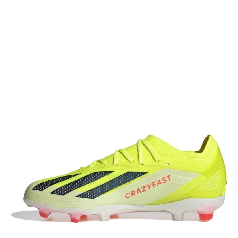 adidas X Crazyfast Elite Fg J Firm Ground Football Boots Boys Team Solar Yell