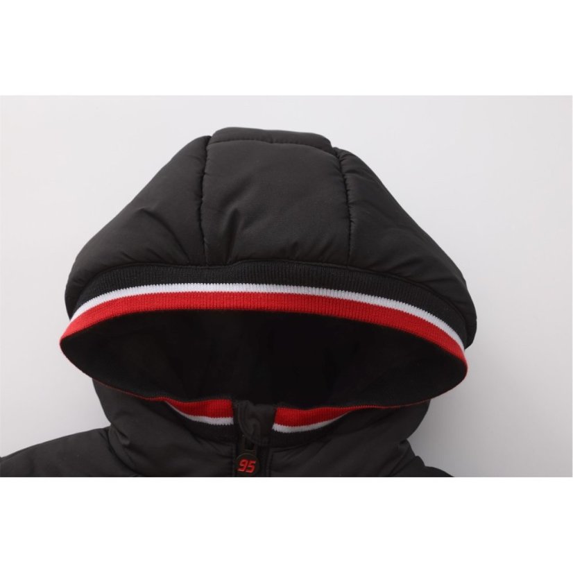 Character Kids Disney Hooded Long Sleeve Short Puffer Jacket Cars