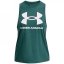 Under Armour Armour Sportstyle Graphic Tank Petrol