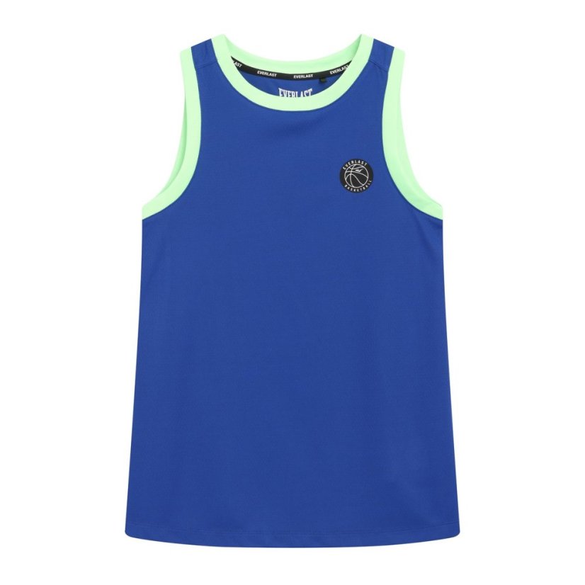 Everlast Performance Vests Juniors Blue/Green