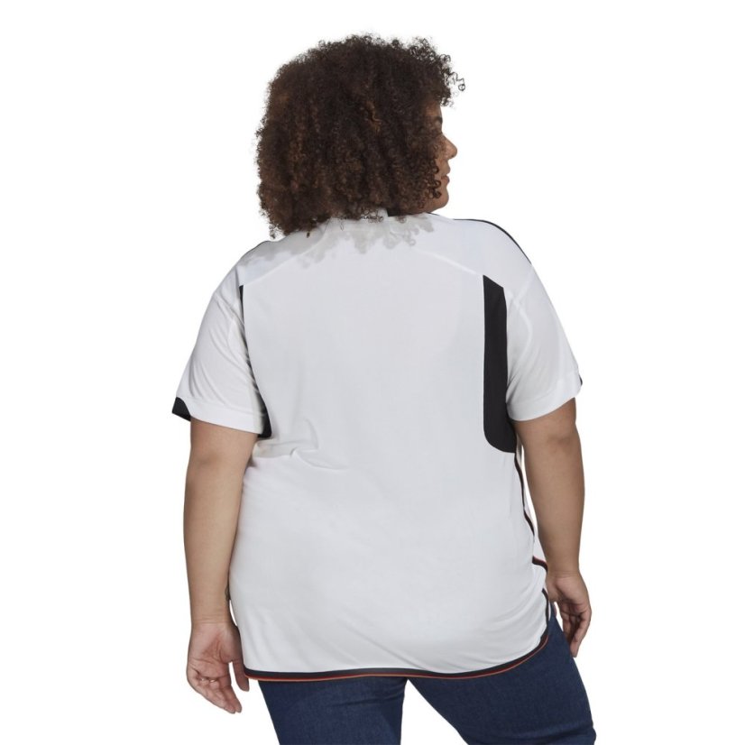 adidas Germany Home Shirt 2022 Plus Size Womens White