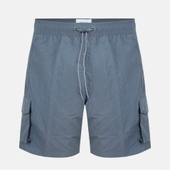 Firetrap Men's Navy Cargo Shorts Grey