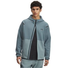 Under Armour Men's Unstoppable Full-Zip Fleece Jasper Blue