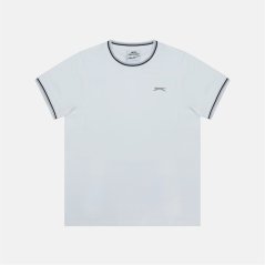 Slazenger Kids' Slaz Tipped Regular Fit T-Shirt White