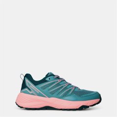 Karrimor Caracal Trail Trainers Ladies Green/Pink