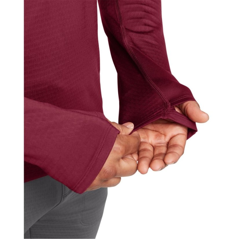 Under Armour Men's Long-Sleeve Performance Gym Top Red