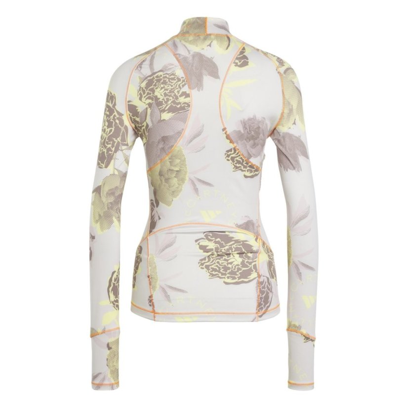 adidas Women's Asmc Long Sleeve Crop Top Grey