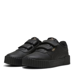 Puma Carina 3.0 Childrens Black/Gold