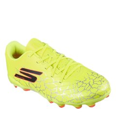 Skechers SKX 01 Juniors Firm Ground Football Boots Yellow