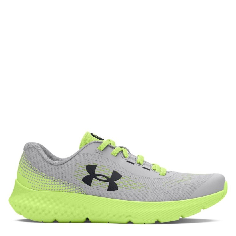 Under Armour Armour Ua Bps Rogue 4 Al Road Running Shoes Boys Mod Grey