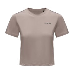 Firetrap Cropped Tee Womens Stone