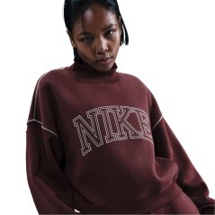 Nike Women's Speed Crew Sweatshirt Burgundy Crush