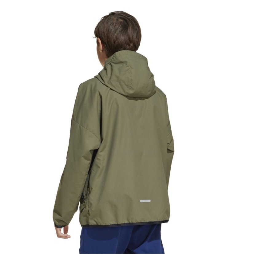 adidas Unisex Kids' Utility Softshell Jacket Olive/Black