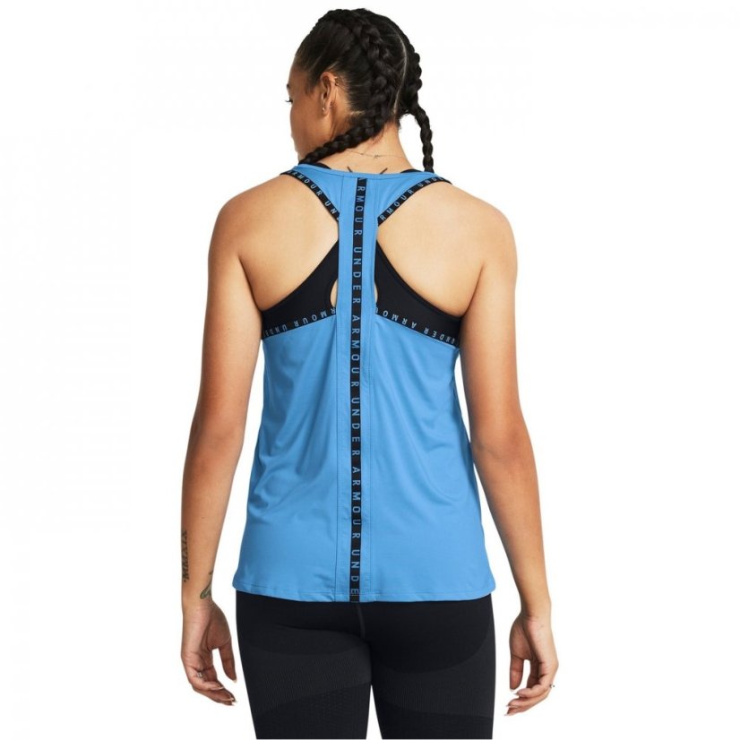 Under Armour Knockout Tank Top Womens Viral Blue