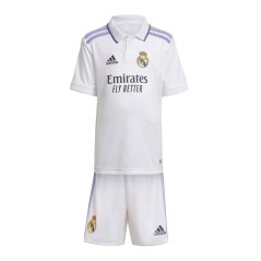 adidas Real Madrid Home Infant Boy's Mini Kit White