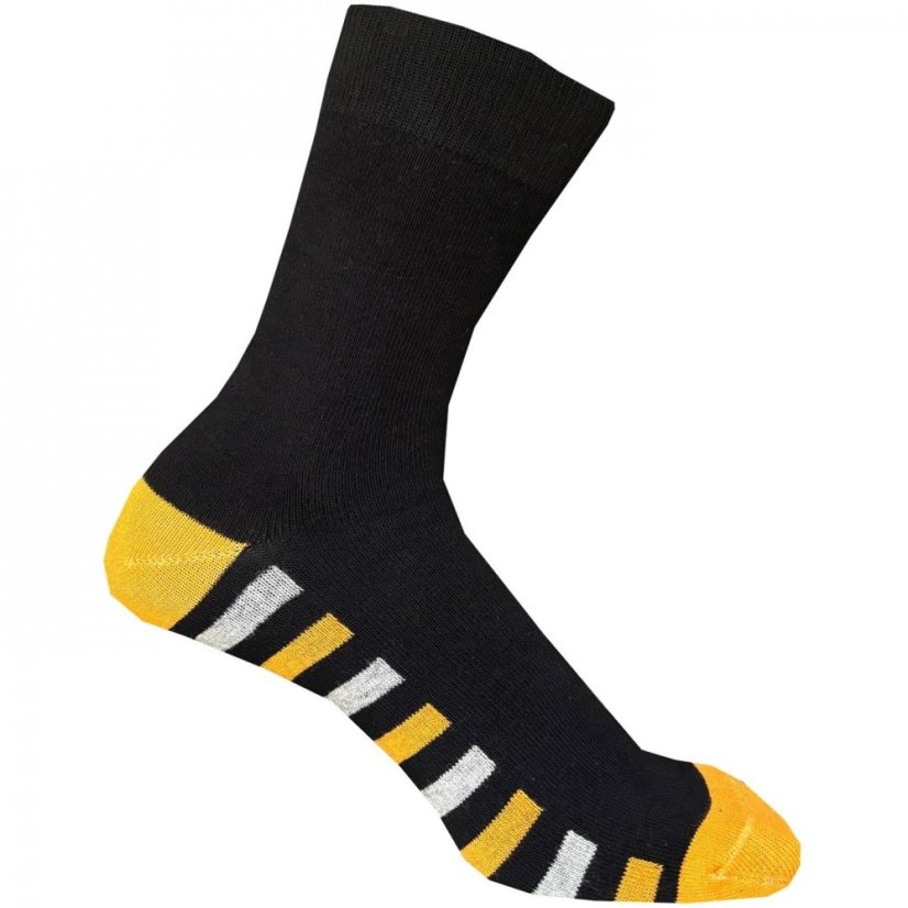 Firetrap Formal Socks 7 Pack Mens Colour Sole