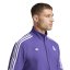 adidas Real Madrid Terraces Icon Tracksuit Top Unity Purple