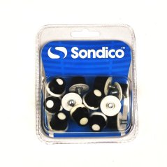 Sondico Football Studs Black/White