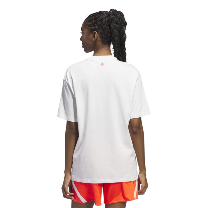 adidas Women's Short Sleeve Polo Shirt Cloud White