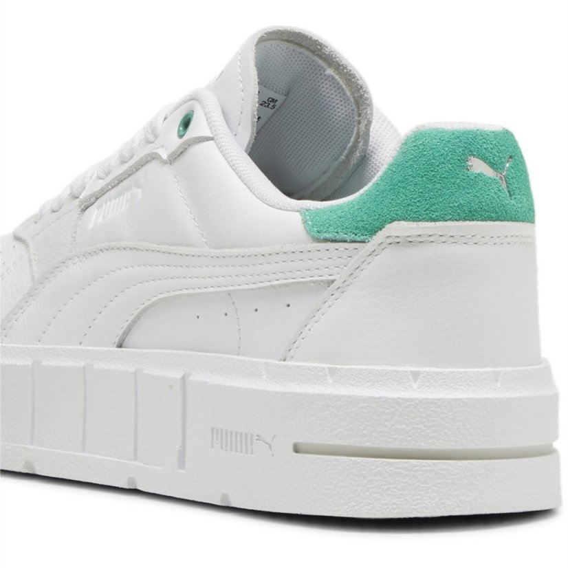 Puma Cali Court Lth Wns White/Green