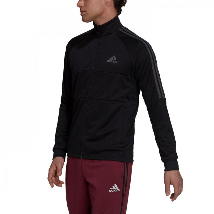 adidas Sereno Track Jacket Mens Black/Grey