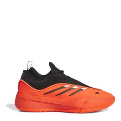 adidas Dame 9 Basketball Trainers Juniors Red/Black/Lemon