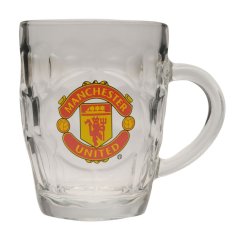 Team Pint Glass Man Utd