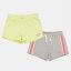 Reebok Kids' Jersey Jogger Shorts Lt Grey Heather
