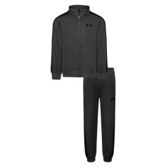 Under Armour Knit Track Suit Infant Boys Grey/Black