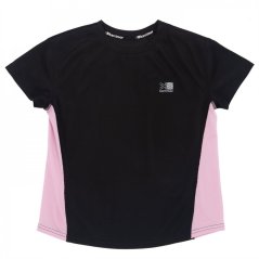 Karrimor Short Sleeve Run T Shirt Junior Girls Black