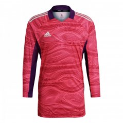 adidas Condivo 21 Primeblue Long Sleeve Goalkeeper Jersey Top Mens Solar Pink