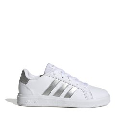 adidas GRAND COURT 2.0 K Wht/Msilve